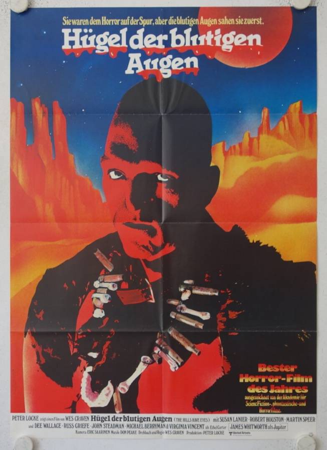 Hügel der blutigen Augen originales deutsches Filmplakat